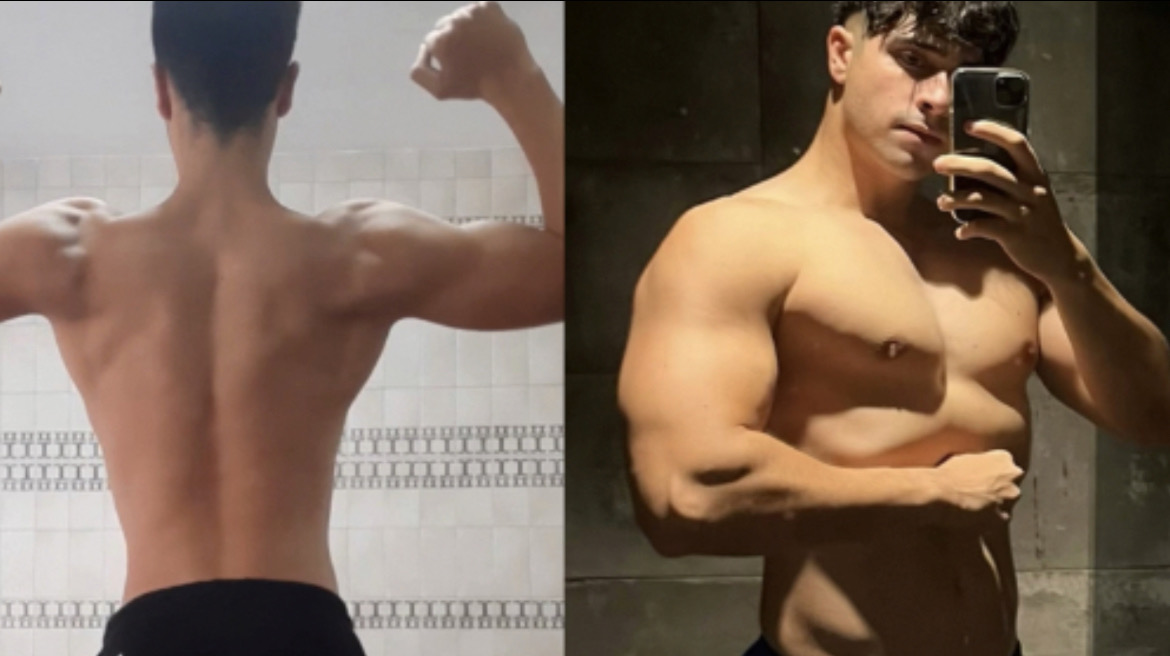 Transformación física de Diego, fundador de Transfórmate